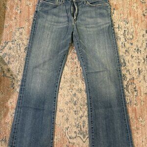 Adriano Goldschmied Jeans Mens 33 x 29 Blue Denim The Fillmore Made In USA